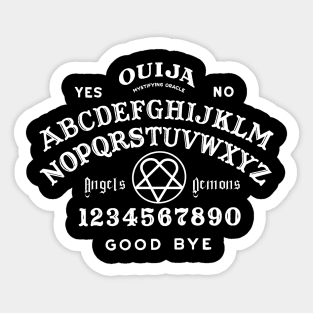 Ouija - angels & demons Sticker